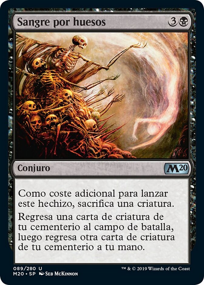 Sangre por huesos