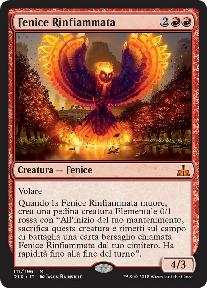 Fenice Rinfiammata