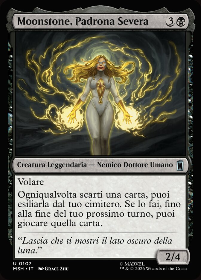Moonstone, Padrona Severa