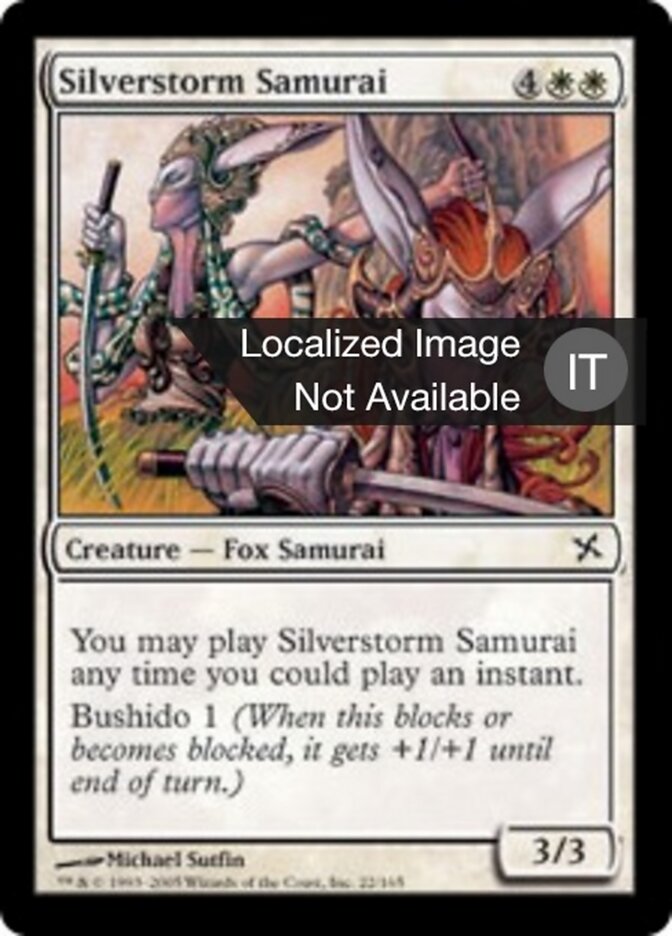 Samurai Argentovivo