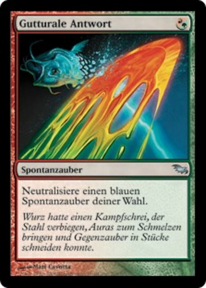 Gutturale Antwort