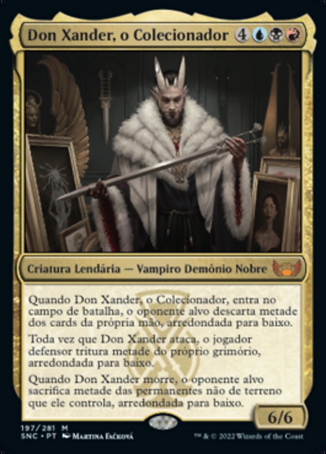 Don Xander, o Colecionador