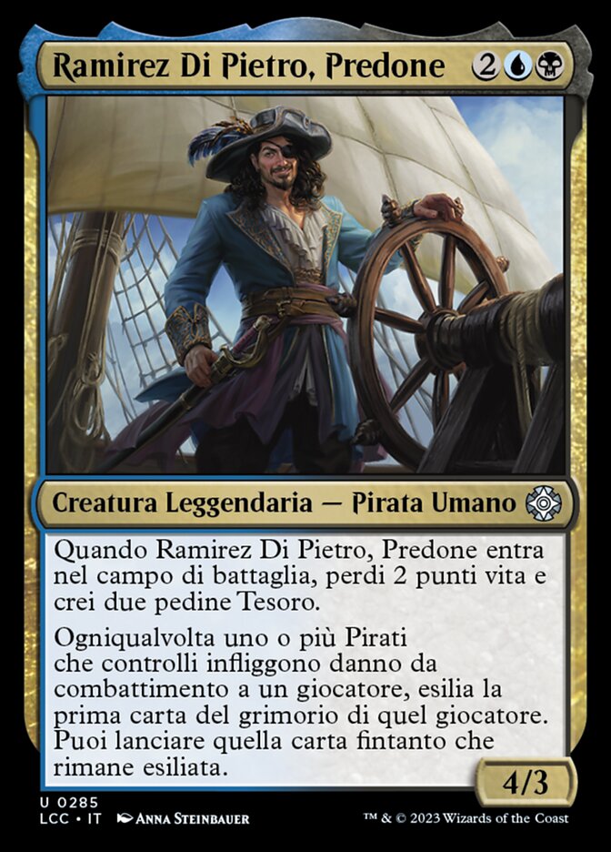 Ramirez Di Pietro, Predone
