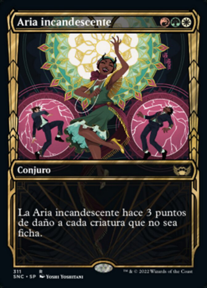 Aria incandescente