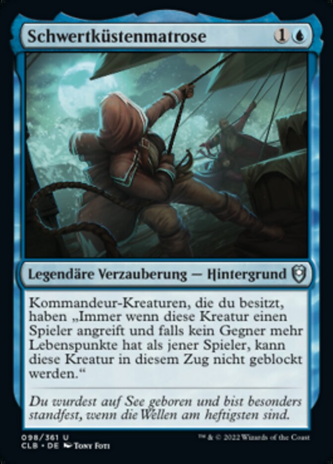 Schwertküstenmatrose