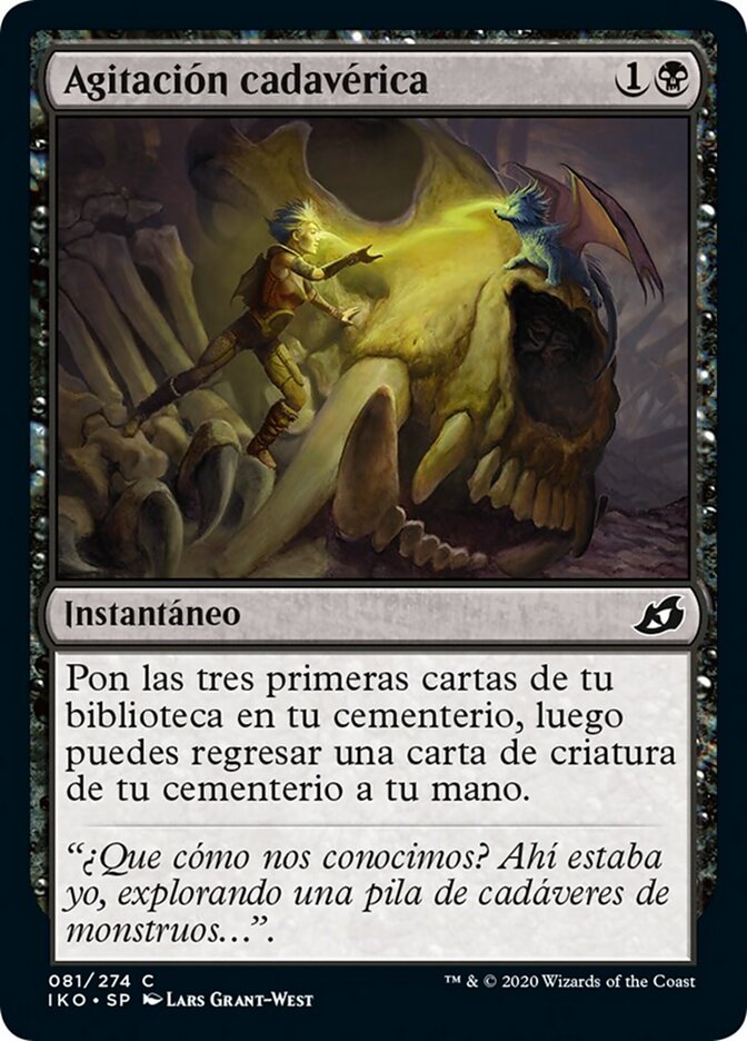 Agitación cadavérica