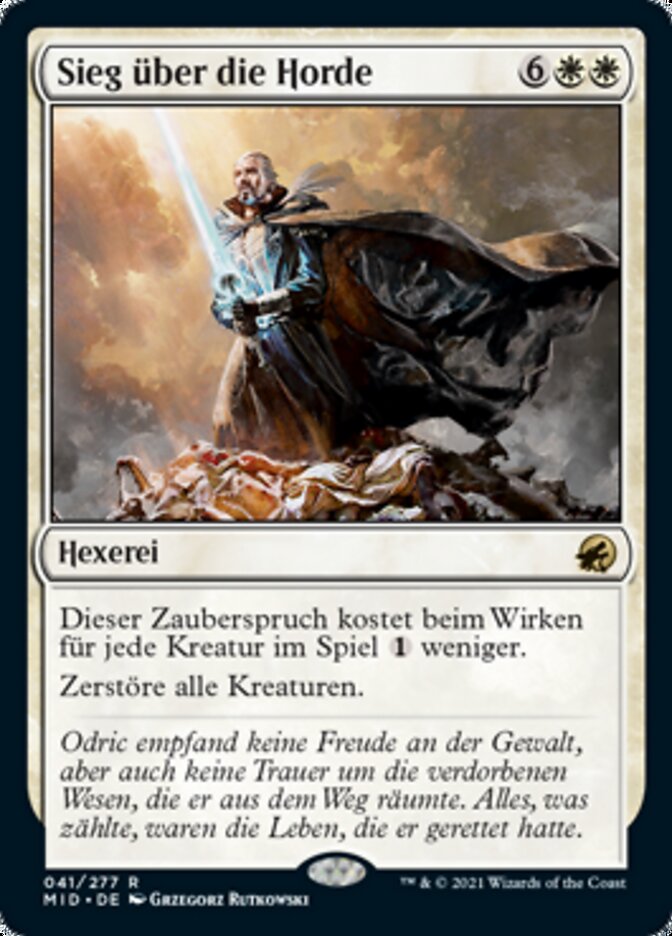 Sieg über die Horde