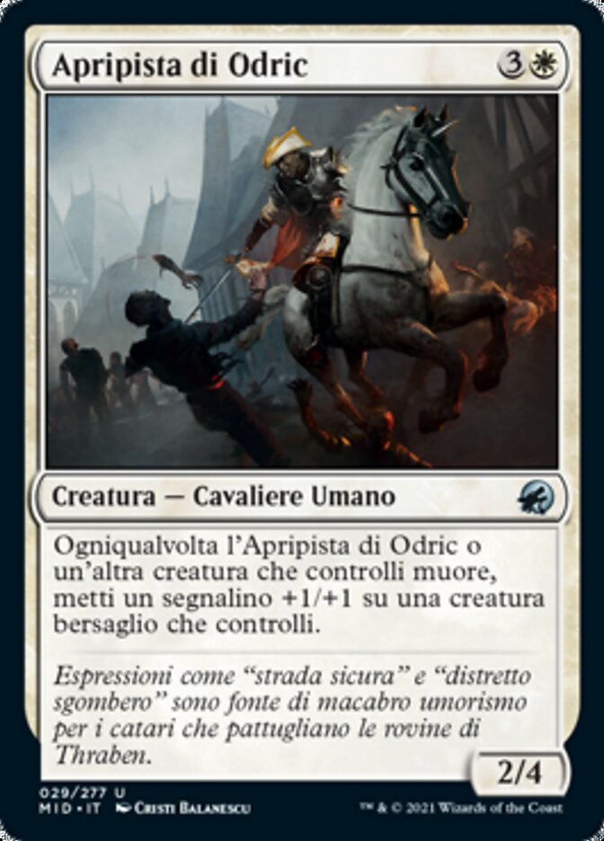 Apripista di Odric