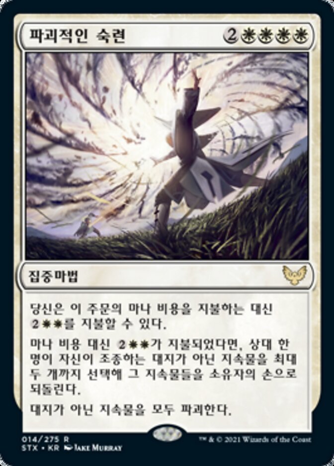 파괴적인 숙련