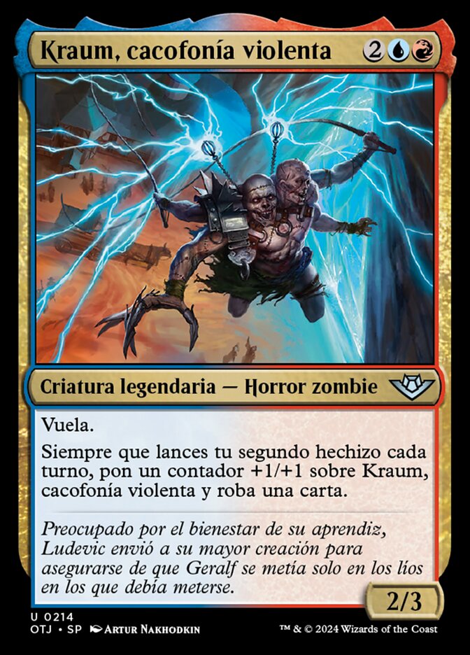 Kraum, cacofonía violenta