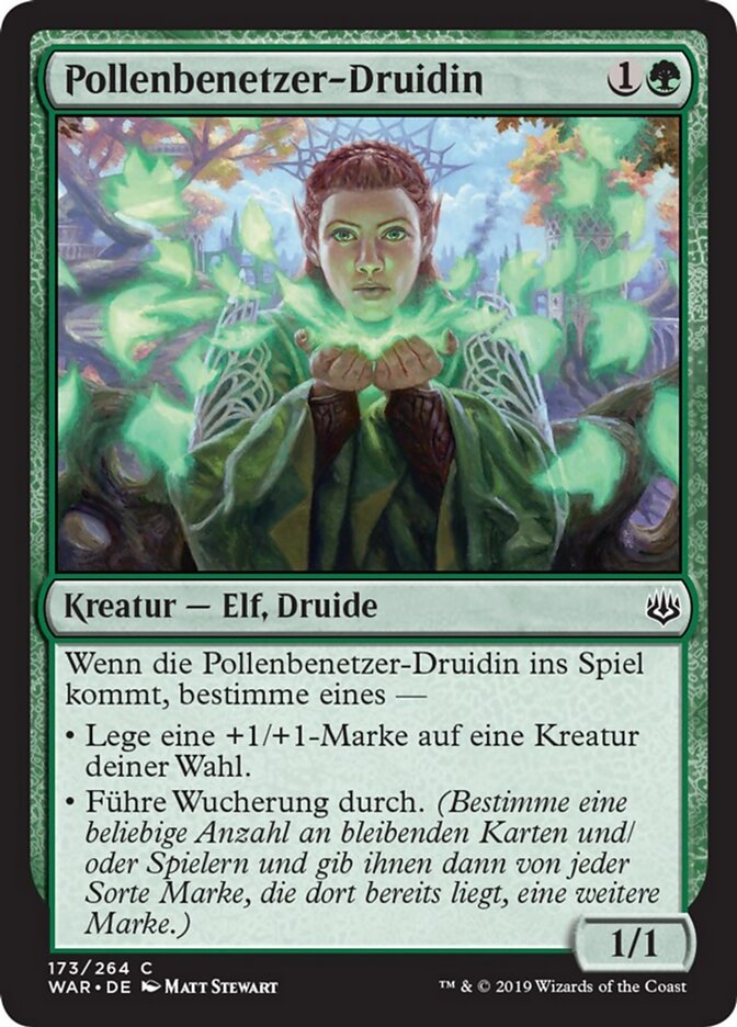 Pollenbenetzer-Druidin