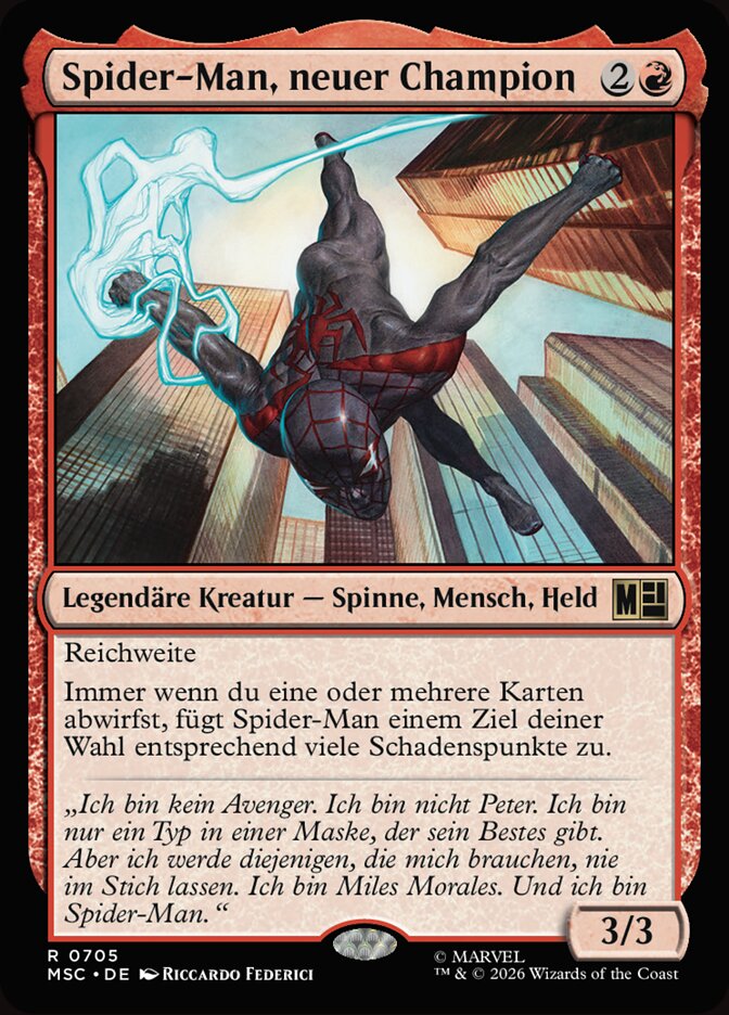 Spider-Man, neuer Champion