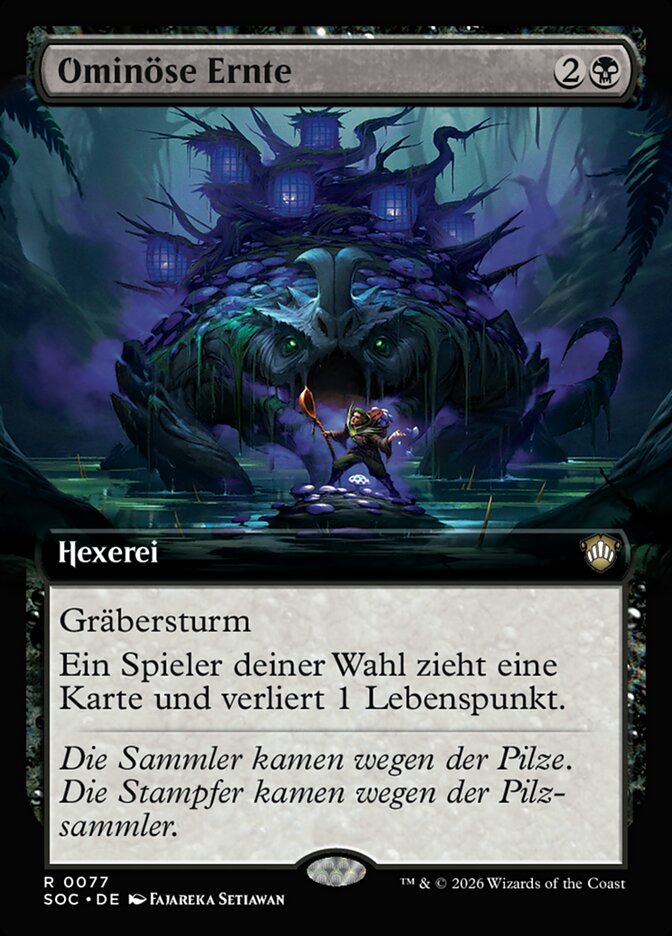 Ominöse Ernte