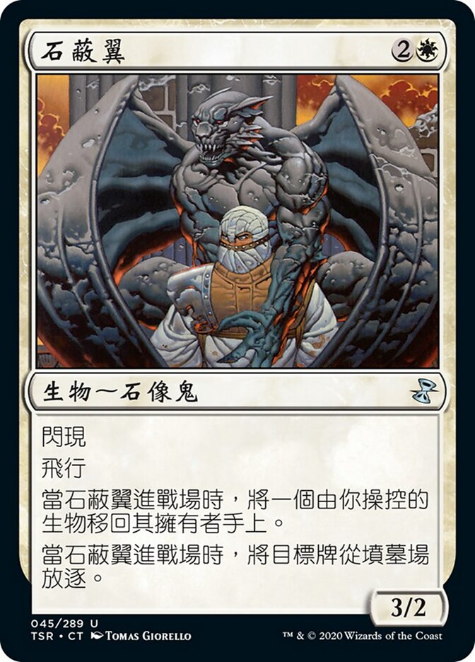 石蔽翼