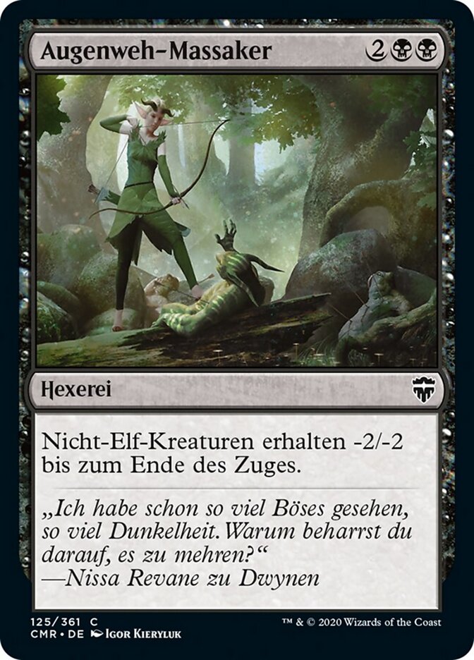 Augenweh-Massaker