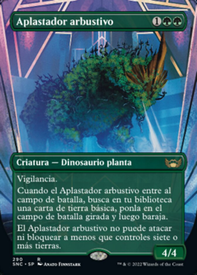 Aplastador arbustivo