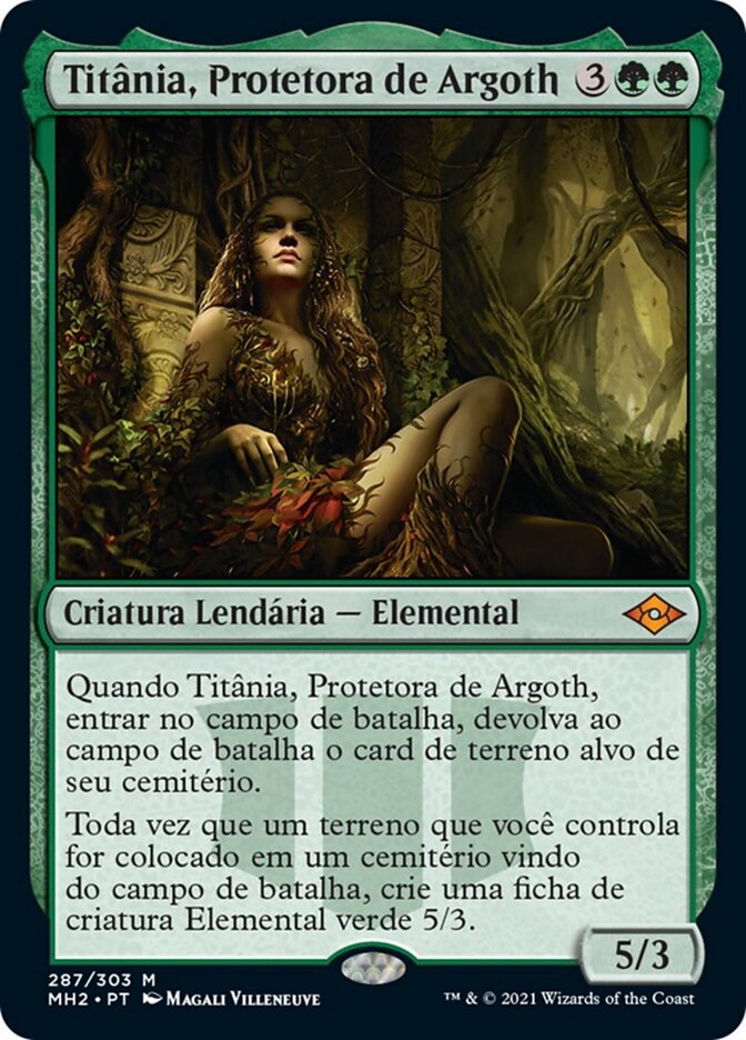 Titânia, Protetora de Argoth