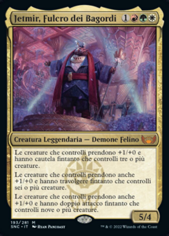 Jetmir, Fulcro dei Bagordi