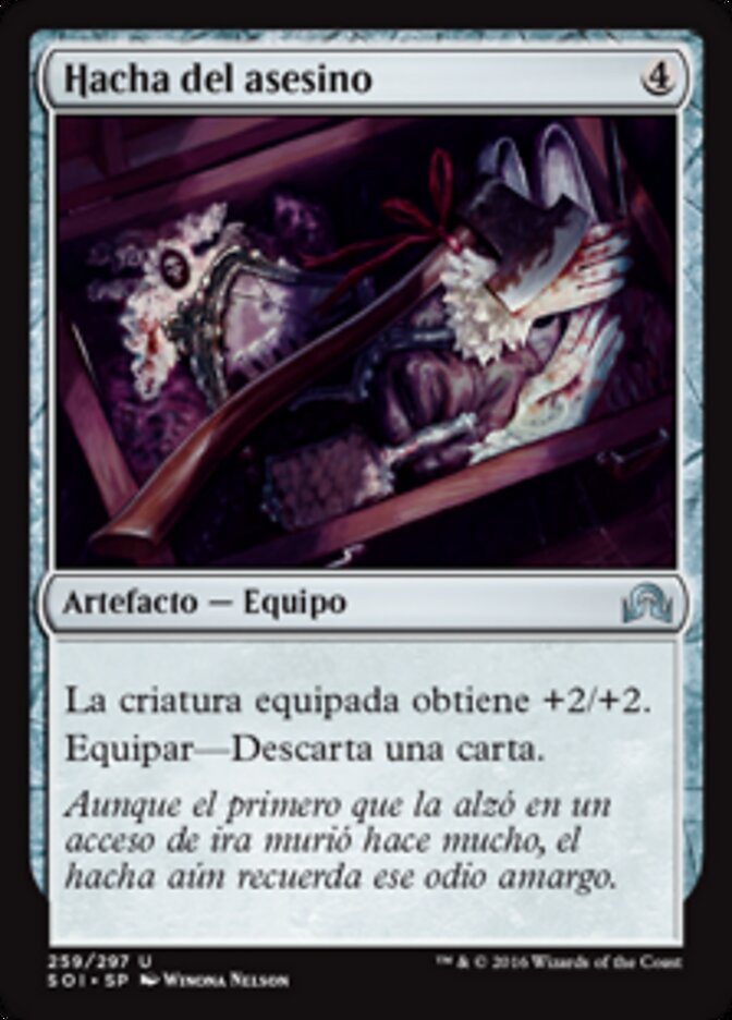 Hacha del asesino