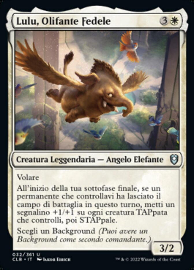 Lulu, Olifante Fedele