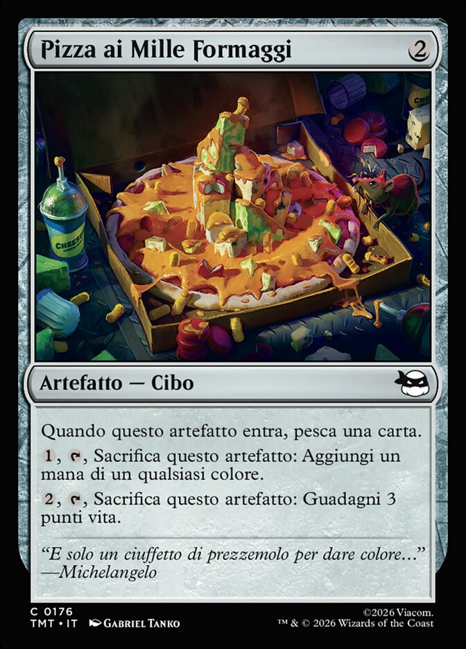 Pizza ai Mille Formaggi