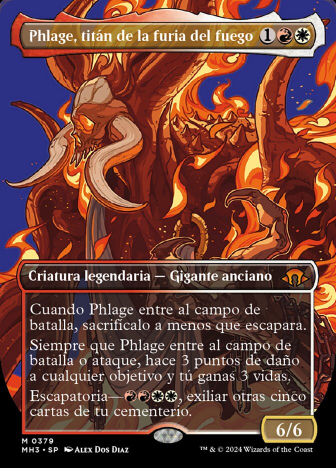 Phlage, titán de la furia del fuego