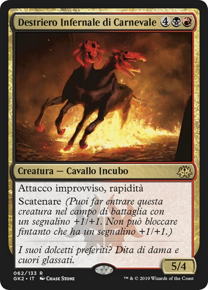 Destriero Infernale di Carnevale