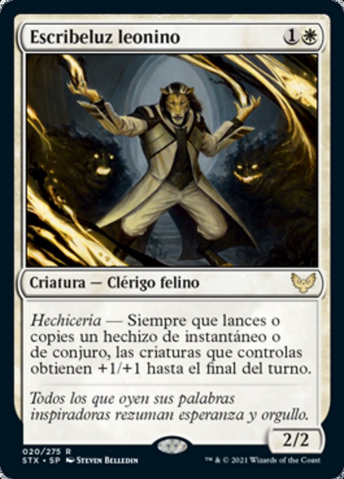Escribeluz leonino