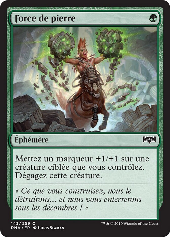Force de pierre