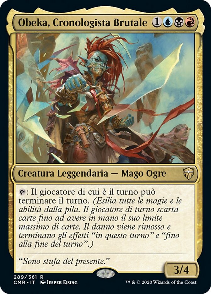 Obeka, Cronologista Brutale