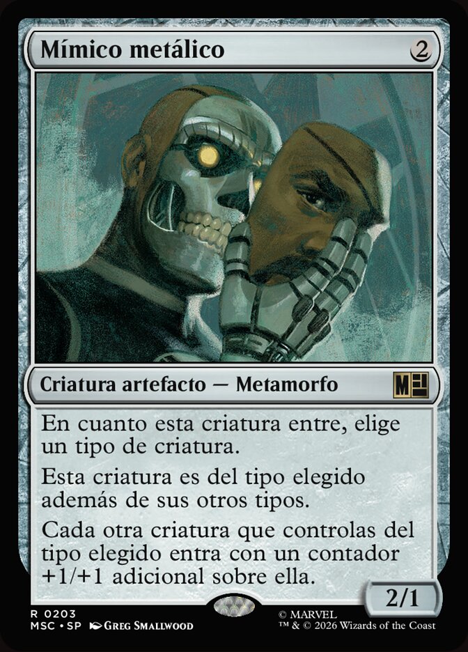 Mímico metálico