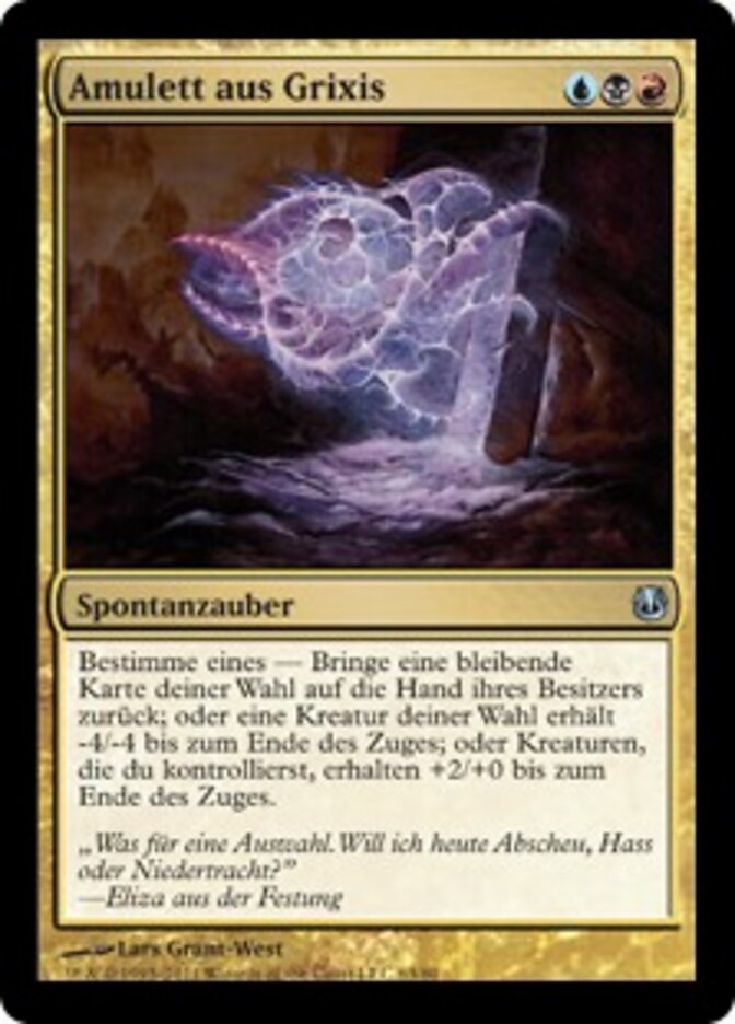 Amulett aus Grixis