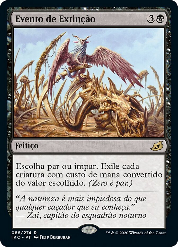 Evento de Extinção
