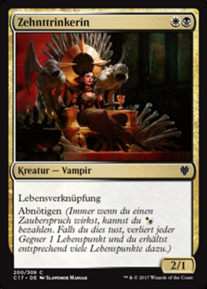 Zehnttrinkerin