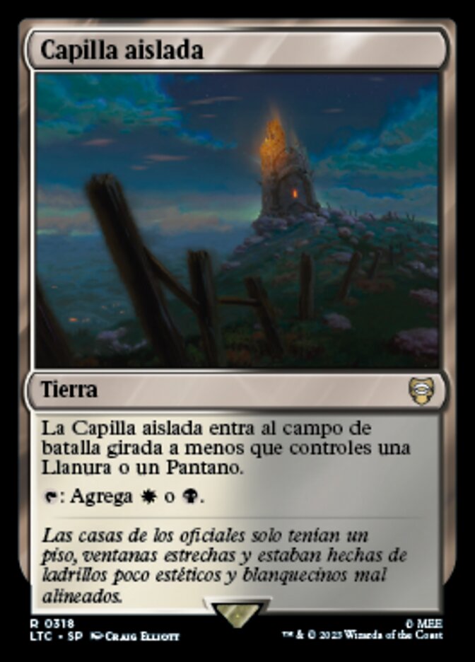 Capilla aislada