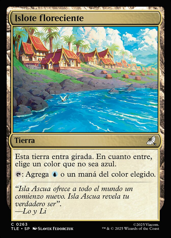 Islote floreciente