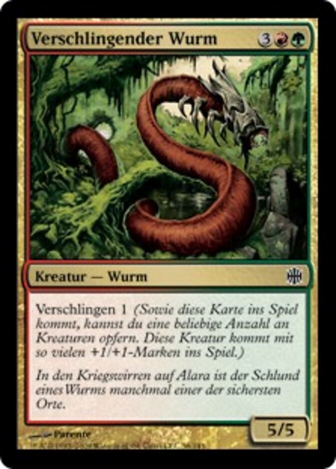 Verschlingender Wurm