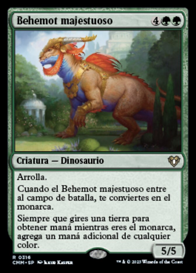 Behemot majestuoso