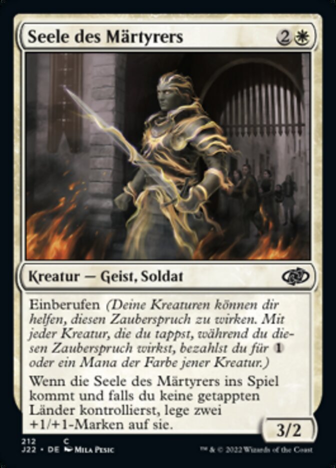 Seele des Märtyrers