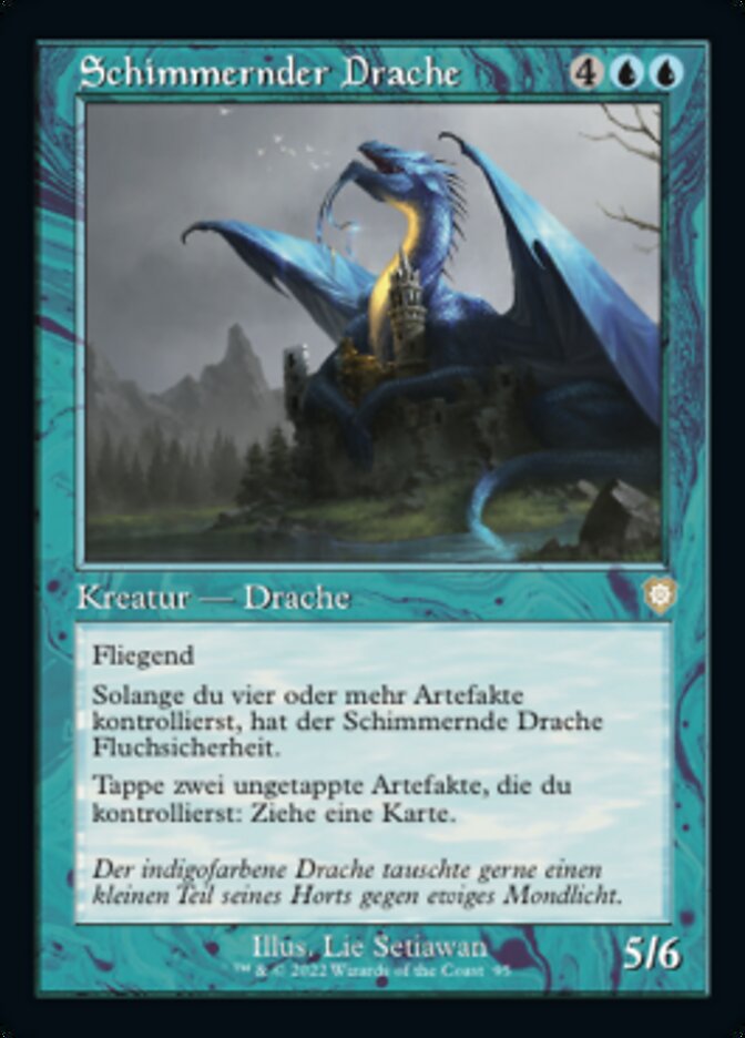 Schimmernder Drache