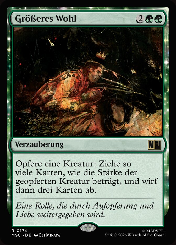 Größeres Wohl