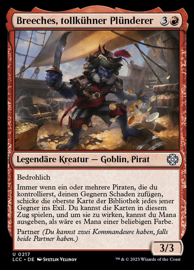 Breeches, tollkühner Plünderer