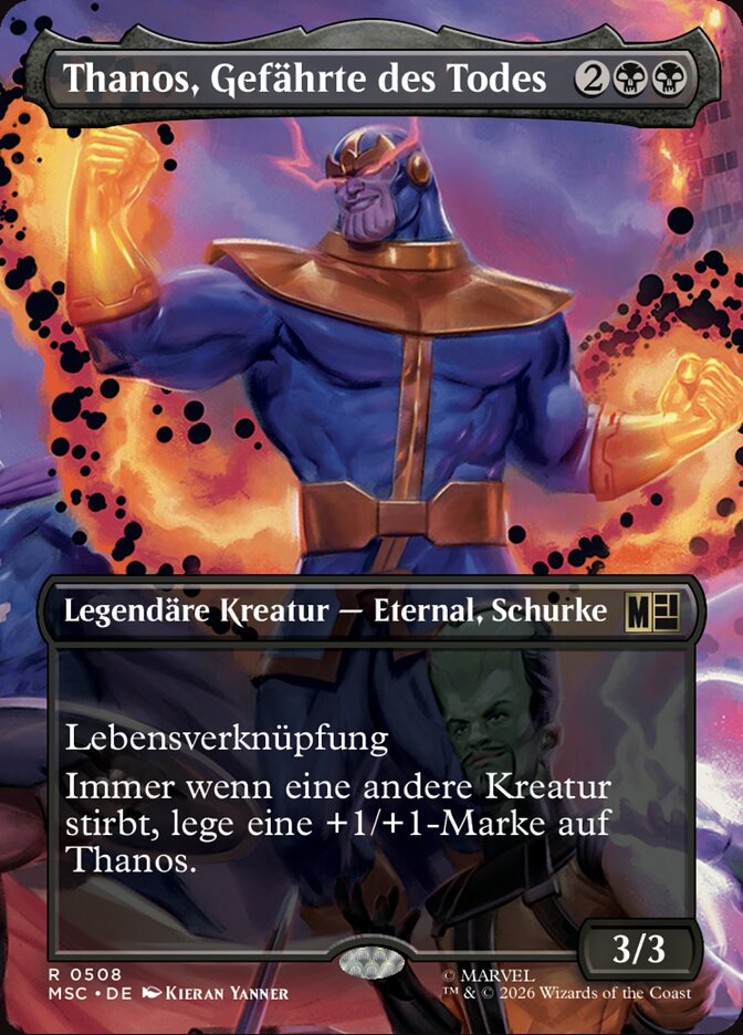 Thanos, Gefährte des Todes