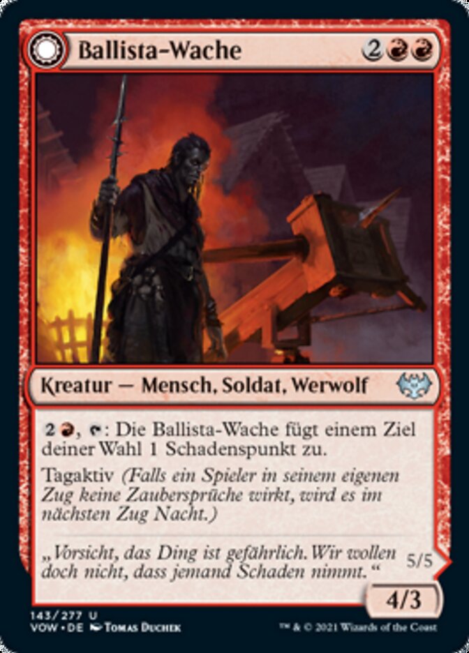 Ballista Watcher // Ballista Wielder