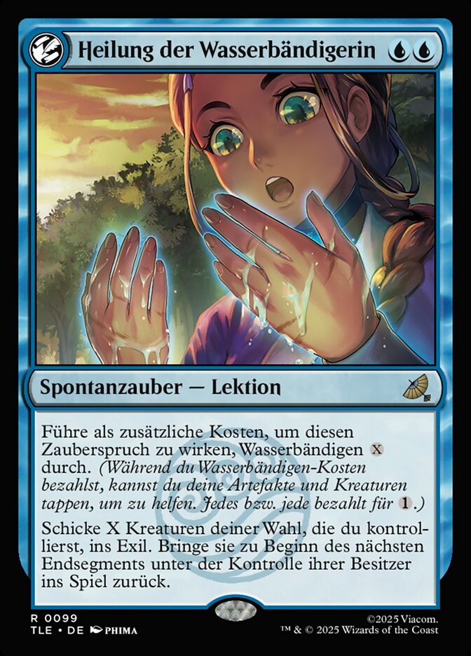 Heilung der Wasserbändigerin