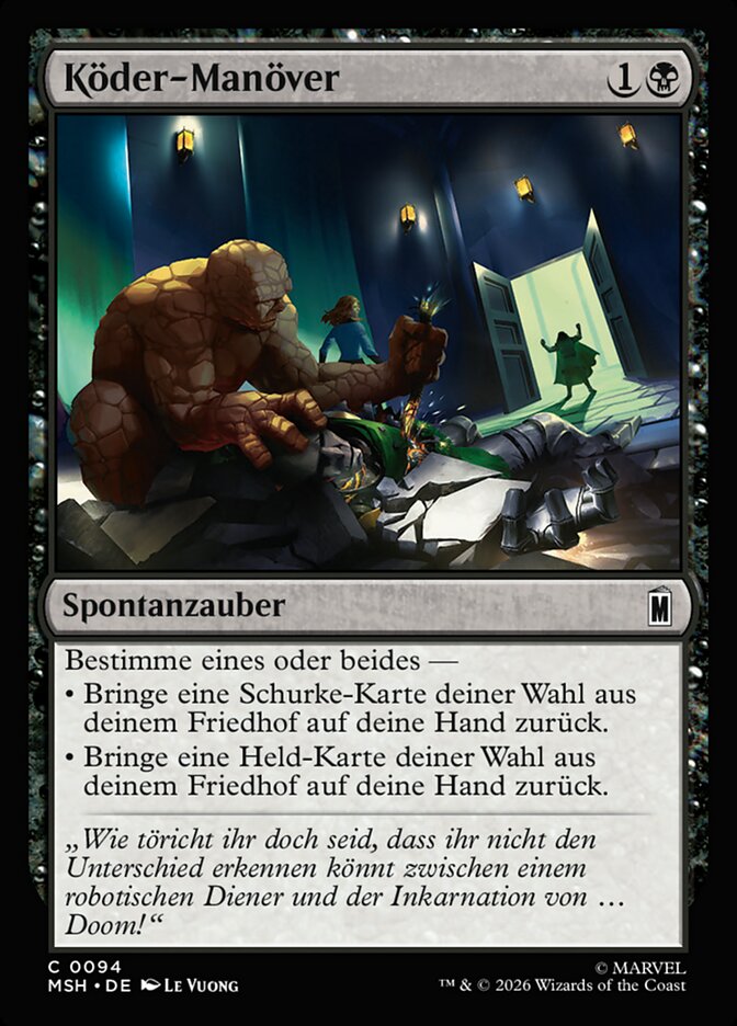 Köder-Manöver