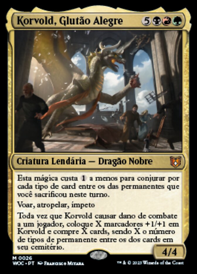 Korvold, Glutão Alegre