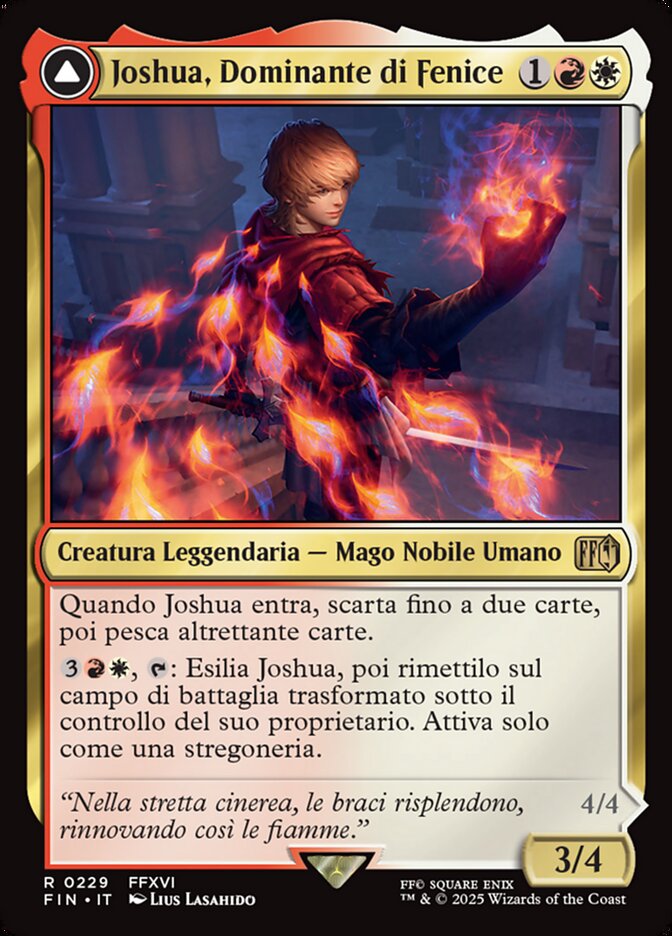 Joshua, Phoenix's Dominant // Phoenix, Warden of Fire