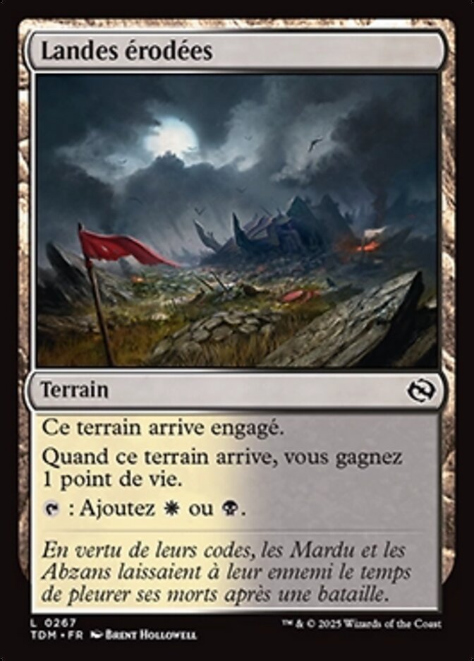 Landes érodées