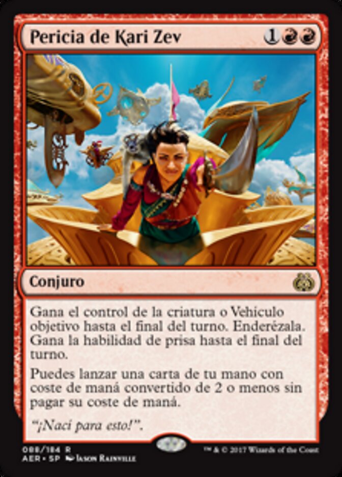 Pericia de Kari Zev